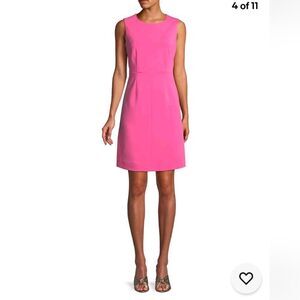 Pink Diane von Furstenberg pink tailored dress in size 6
